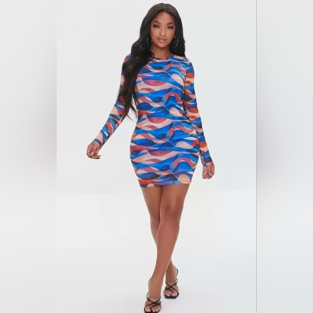 Forever 21 Women's  Mini Dress Bodycon Size s